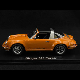 Singer Porsche 911 Targa Orange 1/18 KK Scale KKDC180472