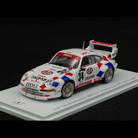 Porsche 911 GT2 Type 993 n° 34 Sieger 250km Mine 1995 1/43 Spark SJ153