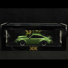 Porsche 911 Turbo 3.0 Type 930 1976 Metallic Green 1/18 KK Scale KKDC180573