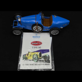 Bugatti Typ 35 Rennen 1925 Frankreich-Blau 1/12 Norev 125705