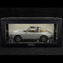 Porsche 911 E Targa F Type 1969 Silver Grey 1/18 Norev 187649