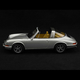 Porsche 911 E Targa F Type 1969 Silver Grey 1/18 Norev 187649