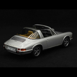 Porsche 911 E Targa F Type 1969 Silver Grey 1/18 Norev 187649