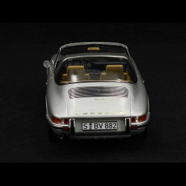 Porsche 911 E Targa F Type 1969 Silver Grey 1/18 Norev 187649