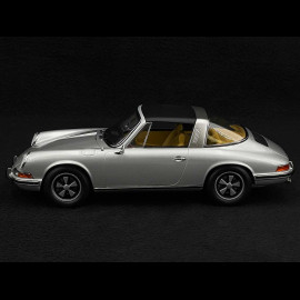 Porsche 911 E Targa F Type 1969 Silver Grey 1/18 Norev 187649