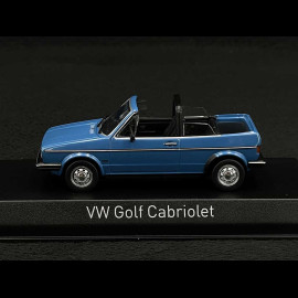 Volkswagen Golf Cabriolet Karmann 1981 Monaco-Blau 1/43 Norev 840069