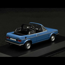 Volkswagen Golf Cabriolet Karmann 1981 Monaco-Blau 1/43 Norev 840069