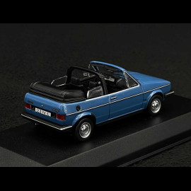 Volkswagen Golf Cabriolet Karmann 1981 Monaco-Blau 1/43 Norev 840069