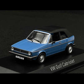 Volkswagen Golf Cabriolet Karmann 1981 Monaco-Blau 1/43 Norev 840069