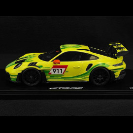 Porsche 911 GT3 RS Typ 992 Grello 2023 Gelb / Grün 1/18 Spark WAP0212810SGT3