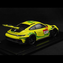 Porsche 911 GT3 RS Typ 992 Grello 2023 Gelb / Grün 1/18 Spark WAP0212810SGT3