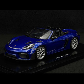 Porsche 718 Spyder RS Typ 982 Sanmarino Blau 1/18 Spark WAP0212170RSPY