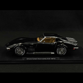 Chevrolet Corvette C3 1972 Black 1/18 KK Scale KKDC181224