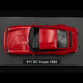 Porsche 911 SC Coupé 1983 Guards Red 1/18 KK Scale KKDC180661