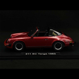 Porsche 911 SC Targa 1983 Rubinrot Metallic 1/18 KK-Scale KKDC180841