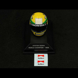 Ayrton Senna Helm F1 World Champion 1984 1/8 Minichamps 540308812