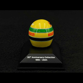 Ayrton Senna Helmet First GP - GP Brazil 1984 1/8 Minichamps 540308419