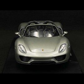 Porsche 918 Spyder Cabriolet 2014 Silber 1/18 Welly 18051CGR