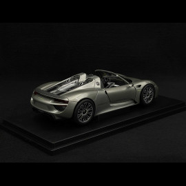 Porsche 918 Spyder Cabriolet 2014 Silber 1/18 Welly 18051CGR