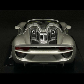 Porsche 918 Spyder Cabriolet 2014 Silber 1/18 Welly 18051CGR