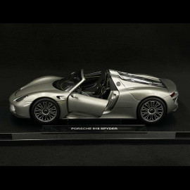 Porsche 918 Spyder Cabriolet 2014 Silber 1/18 Welly 18051CGR