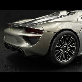 Porsche 918 Spyder Cabriolet 2014 Silber 1/18 Welly 18051CGR