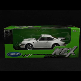 Porsche 911 Turbo Type 964 1989 Grand Prix White 1/18 Welly 18026WH