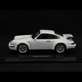 Porsche 911 Turbo Type 964 1989 Grand Prix White 1/18 Welly 18026WH