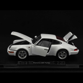 Porsche 911 Turbo Type 964 1989 Grand Prix White 1/18 Welly 18026WH