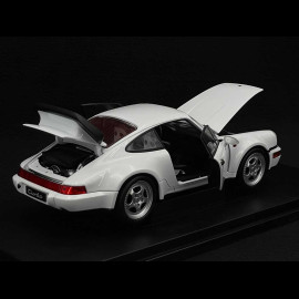 Porsche 911 Turbo Type 964 1989 Grand Prix White 1/18 Welly 18026WH