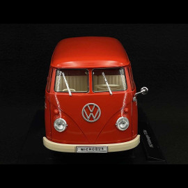 Volkswagen Bulli T1 "Porsche Renndienst" 1963 Rot 1/18 Welly 18053TDA