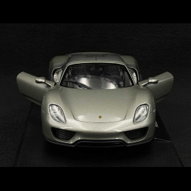 Porsche 918 Spyder 2014 Silber 1/18 Welly 18051HGR