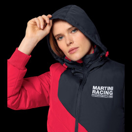 Porsche Jacket Martini Racing Collection Red / Navy Blue Quilted WAP555P0MR - Women