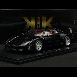 Ferrari F40 1987 Black 1/18 KK Scale KKDC180693