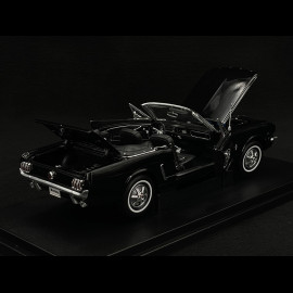 Ford Mustang Cabriolet 1964 Black 1/18 Welly 12519CBK