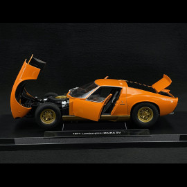 Lamborghini Miura P400 1971 Orange 1/18 Welly 18017OR