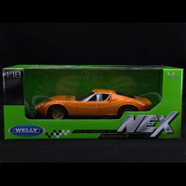 Lamborghini Miura P400 1971 Orange 1/18 Welly 18017OR