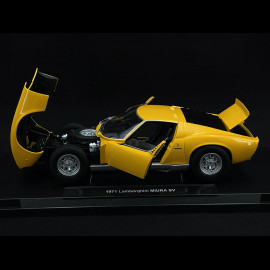 Lamborghini Miura P400 1971 Gelb 1/18 Welly 18017YE