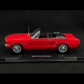 Ford Mustang Cabriolet 1964 Red 1/18 Welly 12519CRE