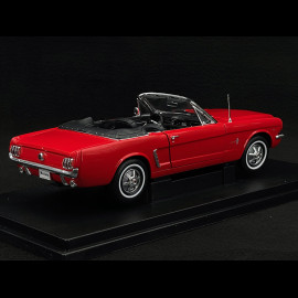 Ford Mustang Cabriolet 1964 Red 1/18 Welly 12519CRE