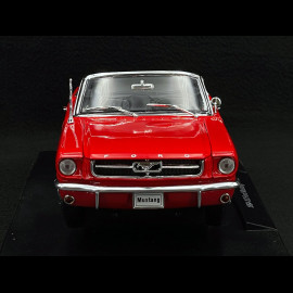 Ford Mustang Cabriolet 1964 Red 1/18 Welly 12519CRE