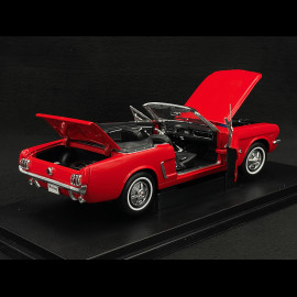 Ford Mustang Cabriolet 1964 Red 1/18 Welly 12519CRE