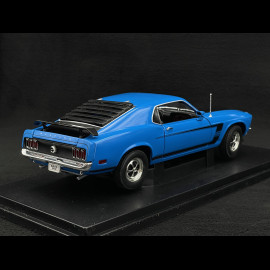 Ford Mustang Boss 302 1969 Blau 1/18 Welly 12516BL