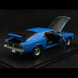 Ford Mustang Boss 302 1969 Blau 1/18 Welly 12516BL