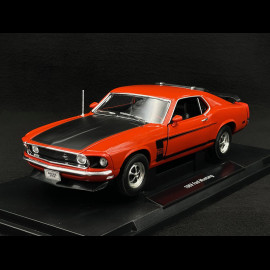 Ford Mustang Boss 302 1969 Red 1/18 Welly 12516RE