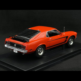 Ford Mustang Boss 302 1969 Red 1/18 Welly 12516RE