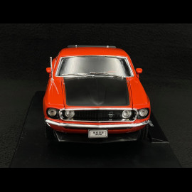 Ford Mustang Boss 302 1969 Red 1/18 Welly 12516RE