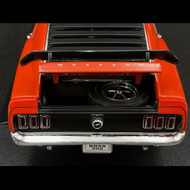 Ford Mustang Boss 302 1969 Red 1/18 Welly 12516RE