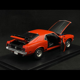 Ford Mustang Boss 302 1969 Red 1/18 Welly 12516RE