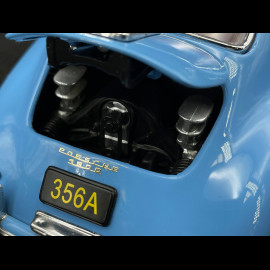 Porsche 356 A 1500 GS Carrera GT 1957 Aquamarinblau 1/18 Sunstar 1342